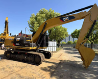 Excavatrice sur chenilles d'occasion CAT 312D2L de 12 tonnes, à queue zéro, avec écran LCD clair et accessoires, personnalisation disponible