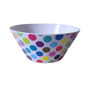 Juego de cuencos de plástico para ensaladas, vajilla verde de melamina, cuenco para helado, vajilla, venta al por mayor - Product Image 4