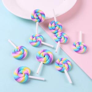 100 UNIDADES/BOLSA Hengxin Arcos de Arcilla Polimérica de Colores para Slime - Product Image 5