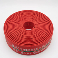 Tuyau d'incendie flexible en caoutchouc Yt Durable 20m 60mm avec doublure haute pression et renfort d'angle en plastique pour la lutte contre l'incendie