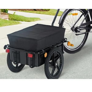 Remorque pliable à bagages pour vélo, chariot de remorquage