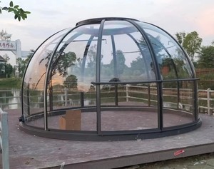 Domo Burbuja Exterior Grande de 6.5x6.5m, Panorámico, Transparente, con Cielo Estrellado, Casa Domo - Product Image 4