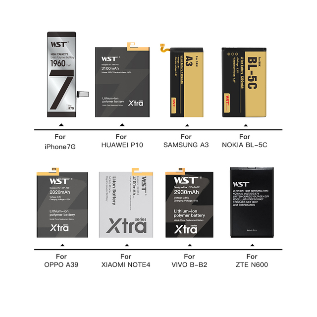 Mobile Phone Battery Manufacturer Android Phone Battery Mobile Cell Batterie Telephone for Samsung Galaxy S6
