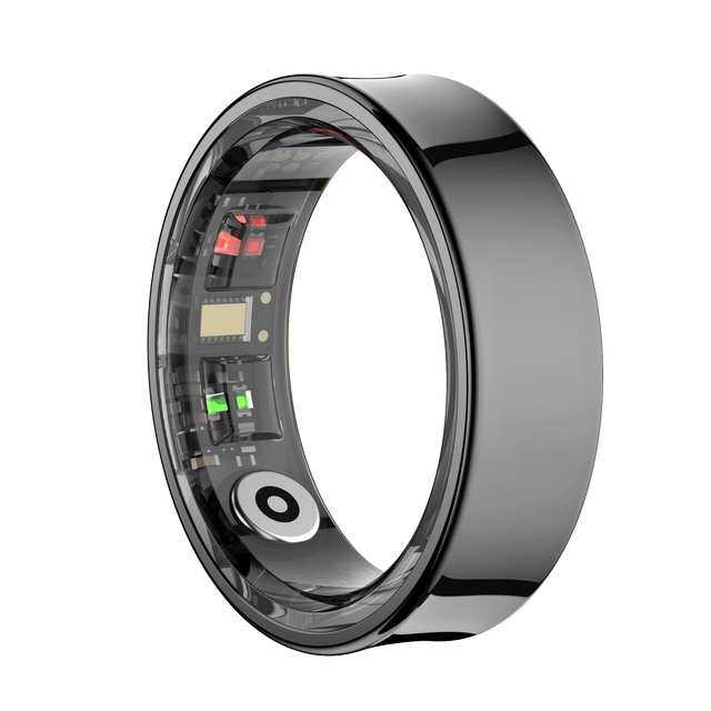 R09 Smart Ring Blood Oxygen Sleep Tracking Heart Rate Pressure Monitoring Photo Sports Made in China