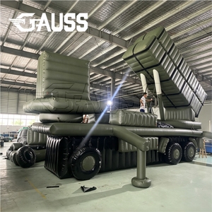 Véhicule de lancement tactique gonflable simulé 1:1 OEM, type lanceur patriot, pour dissimulation de <span class=keywords><strong>radar</strong></span> et défense aérienne, fonctionnel - Product Image 4