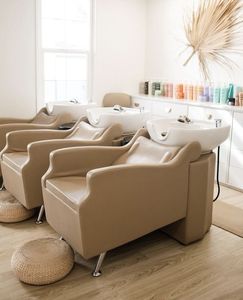 Sillón <span class=keywords><strong>de</strong></span> Champú Moderno <span class=keywords><strong>para</strong></span> Salón <span class=keywords><strong>de</strong></span> Belleza, Color Personalizado, con <span class=keywords><strong>Lavabo</strong></span> <span class=keywords><strong>de</strong></span> Cerámica y Altura Ajustable, <span class=keywords><strong>para</strong></span> Salones <span class=keywords><strong>de</strong></span> Belleza, Peluquería y Uñas - Product Image 2