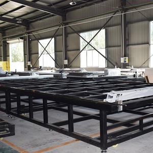 Tarpaulin <span class=keywords><strong>CNC</strong></span> dao cắt tự động không thấm nước Lều PVC vải liên tục máy cắt cho mái hiên vải - Product Image 6