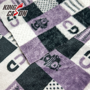 Tessuto in pile di flanella stampato certificato OEKO-TEX Kingcason di qualità garantita, colorato e premium, per abbigliamento - Product Image 6