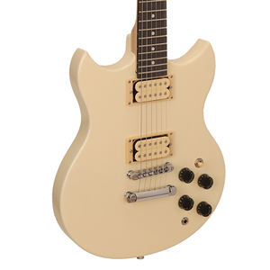 Meilleure vente pas cher prix fabricant chinois Logo personnalisé OEM <span class=keywords><strong>SG</strong></span> guitare électrique corps en peuplier manche acajou guitare électrique - Product Image 2