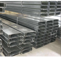 Perfil de Acero Estructural de Alta Resistencia, Canal C ASTM, Galvanizado por Inmersión en Caliente, Formado en Frío, para Soldadura en Construcción de Techos