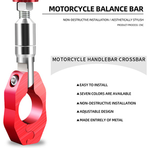 ก้านจับกันโคลงมอเตอร์ไซด์หลากสีอุปกรณ์เสริมรถจักรยานยนต์ - Product Image 6