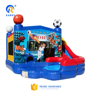 Werbeaktion zur Förderung von aufblasbarem Spielzeug Piratenschiff-Schloss/kommerzielle Dinosaurier-Schloss-Landslide/aufblasbares Fußballspielzeug