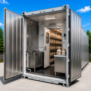 Estanterías Verticales Comerciales de Alta Densidad y Resistencia para Cultivos Aeropónicos, con Ahorro de Energía, Ventilación Automatizada y Clima Controlado para Granjas Interiores - Product Image 1