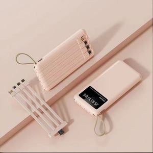 Baterías Externas Universales con Cables Integrados, 10000mAh 20000mAh PD20W, Cargadores USB Inteligentes para Teléfonos Móviles, Precio al por Mayor - Product Image 6