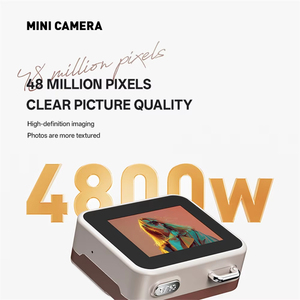 Jumon New CCD 1080p HD <b>Mini</b> Student Party Children's <b>Camera</b> 1.77 Screen MicroSD Built-in LED Flashlight Smart Scene Mode Retro - Product Image 6