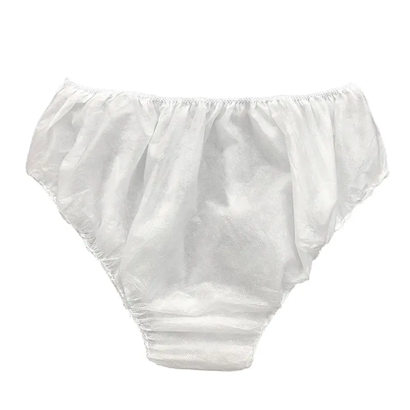 ملابس داخلية بيضاء منسوجة بشكل مزدوج، ملابس داخلية للجنسين، ملابس داخلية للسبا