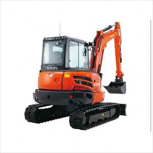 Mini-excavatrice d'occasion Ce Epa, marque de premier plan, Kx57-4, avec flèche pivotante, en vente à prix réduit - Product Image 1