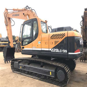 Excavadoras de orugas Hyundai 220LC-9S de maquinaria pesada de segunda mano en buen estado, excavadoras usadas a la venta - Product Image 1