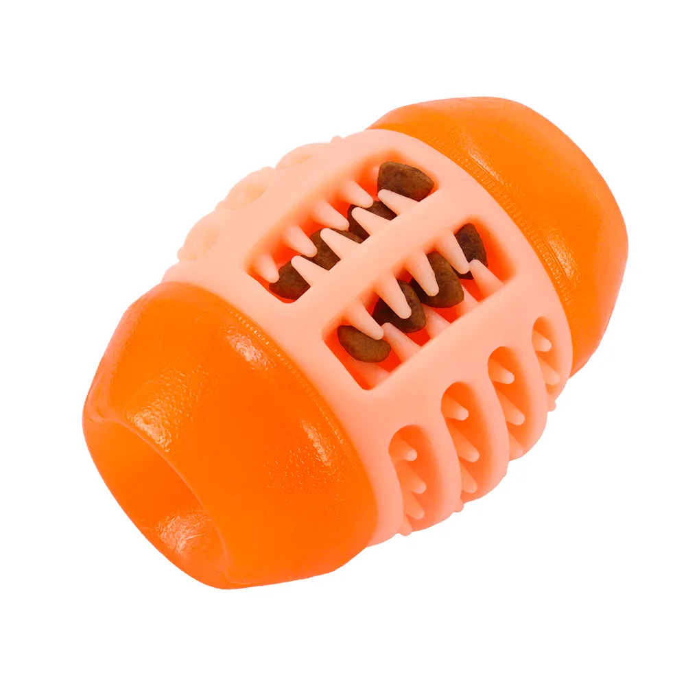 Prezzo di fabbrica portatile durevole Pet giocattoli da masticare palla indistruttibile Pet Chew Ball giocattoli per medie grandi