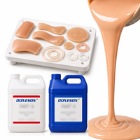 Doneson Silicone souple réaliste haute résistance pour usage industriel, série DSA-42XX A/B, durcissement à température ambiante 1:1 pour moulage
