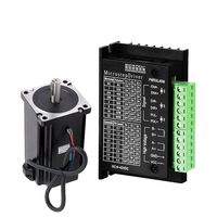 86x86x156+22mm Nema 34 Hybrid Closed Loop Stepper Motor 12nm Kit dengan Encoder dan Driver Hbs86h 2-48V