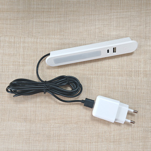 Bedhead Embedded Long Strip Touch <b>Light</b> Hidden USB <b>Sensor</b> Night <b>Light</b> Bedside Table Mobile Phone Charging <b>Plug</b> - Product Image 3
