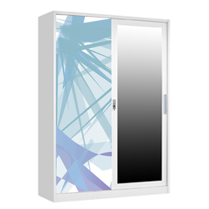 Armario de acero moderno personalizado para hostal, armario de hierro, armario de placa de hierro - Product Image 2