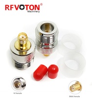 Kit de adaptador SMA a N de suministro de fábrica, conector N macho hembra a SMA macho hembra, conector para cable de extensión de antena Wi-Fi