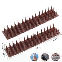 Púas Antipájaros de PP de Grado Comercial al por Mayor de Fábrica con Base Ajustable y Flexible, Ecológicas e Impermeables para Uso en Invernaderos y Granjas