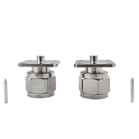 Connecteur coaxial N-JFB3 fourni par l'usine, connecteur à bride mâle N pour RG141 fourni par le fabricant
