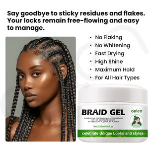 <span class=keywords><strong>Gel</strong></span> capillaire brillant et conditionnant, tenue extra forte, tous types de <span class=keywords><strong>cheveux</strong></span>, <span class=keywords><strong>gel</strong></span> capillaire pour tresses, tenue extra forte, taille salon - Product Image 4