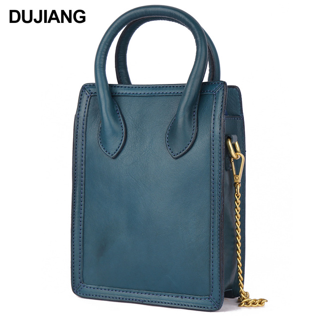 Luxury Genuine Leather Handbags for Women Custom Pattern Vintage Style Crossbody Messenger Bags for Daily Use