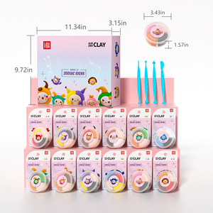 Siêu Ánh Sáng Không Khí Khô Đất Sét Siêu Mềm Không Độc Hại Tự Làm Mô Hình Đất Sét Cho Trẻ Em Hàng Thủ Công - Product Image 2