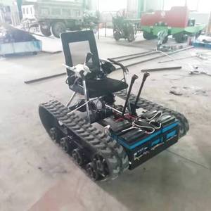 Chasis de tanque eléctrico con control remoto, kit de tanque RC metálico para exteriores, para adultos, nivel experto - Product Image 1