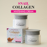 Crème pour le visage à la mucine d'escargot Soins de la peau au collagène Hydratant en profondeur Raffermissant pour la peau Crème pour le visage éclaircissante pour les taches brunes