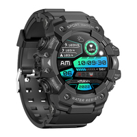 Reloj Inteligente LC21 con Linterna, Brújula, Pantalla de 1.32 Pulgadas, Resistente al Agua IP68, Monitor de Frecuencia Cardíaca, Rastreador de Actividad Física, Reloj Inteligente Deportivo