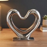 Objet décoratif en aluminium