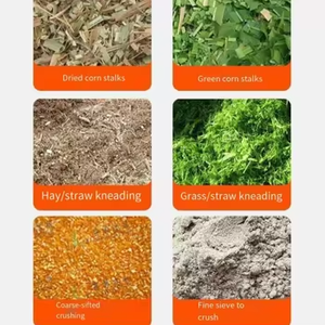 Lớn mã lực động cơ cắt và lụa nhào máy tự động ướt và khô gia súc và cừu thức ăn hay Cutter - Product Image 5