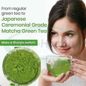 Ausreson OEM Private Label Japanese Ceremonial Grade Matcha <strong>Protein</strong> Powder Price 1kg High Quality Organic Bulk Matcha Tea Powder - Product Image 2