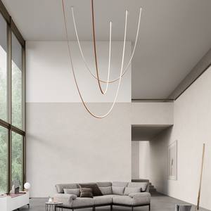 Lámpara de Techo Lineal Posmoderna para Comedor, Sala de Exposiciones, Lámpara Colgante de Diseño para Sala de Estar, Dúplex - Product Image 2