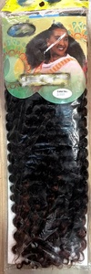Venta al por mayor personalización <span class=keywords><strong>Olivia</strong></span> Shewit Hair Bundle Set 18 pulgadas tejido sintético Premium Curl trenzas como el cabello humano - Product Image 4