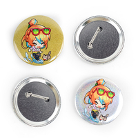 Fabricants de badges en métal personnalisés, badges ronds en émail, badges en étain pour objets de collection personnalisés
