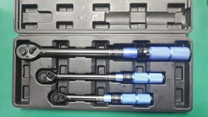 Bộ cờ lê lực mạnh công nghiệp 5-220NM 72 răng, 3 món, 1/2 inch, 3/8 inch, 1/4 inch, thép CrV, hỗ trợ tùy chỉnh OEM - Product Image 3