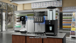 Armadio <span class=keywords><strong>di</strong></span> Conservazione del Latte a Bassa Temperatura <span class=keywords><strong>di</strong></span> Piccolo Volume e Macchina per il Caffè con Frigorifero dello Stesso Dimensionamento - Product Image 6