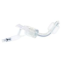 Tube d'intubation trachéale vétérinaire flexible, canule de trachéotomie animale avec obturateur