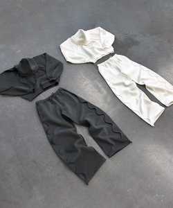 Sudadera con Capucha Yingling, Diseño Personalizado al por Mayor, Estilo Pullover, Color Sólido, Lavado Ácido, 430 g/m², Talla Grande, para Hombre - Product Image 2