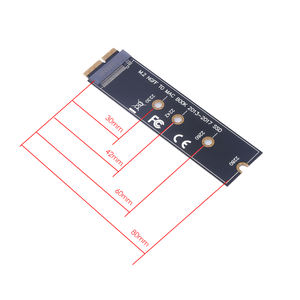 M.<span class=keywords><strong>2</strong></span> Nvme Ssd Convert Adapterkaart Voor Macbook Air Pro Nvme/Ahci Ssd Opgewaardeerde Kit Voor A1465 A1466 A1398 A1502 M2 - Product Image 2