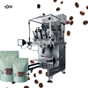 HDM 4 Heads Linear Weigher For Small Particles Weighing 2.4L Hopper 2 & 4 Head Linear Multihead Combination Weigher - Product Image 1