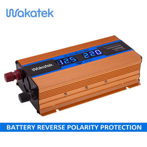 WAKATEK 350W 700W 900W DC 12 볼트 24 48 60 72V AC 220 볼트 홈 컨버터 태양 전원 수정 사인파 인버터 - Product Image 5