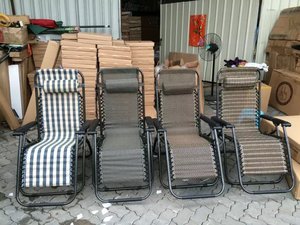 Sedia da pisolino da campeggio reclinabile regolabile da spiaggia per pausa <span class=keywords><strong>pranzo</strong></span> all'aperto sedia a sdraio pieghevole zaino sedie da spiaggia - Product Image 4